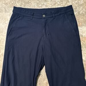 Lululemon Pants Mens 31 (Fits 32x29) Blue Commission ABC Slim Fit Golf M5522S